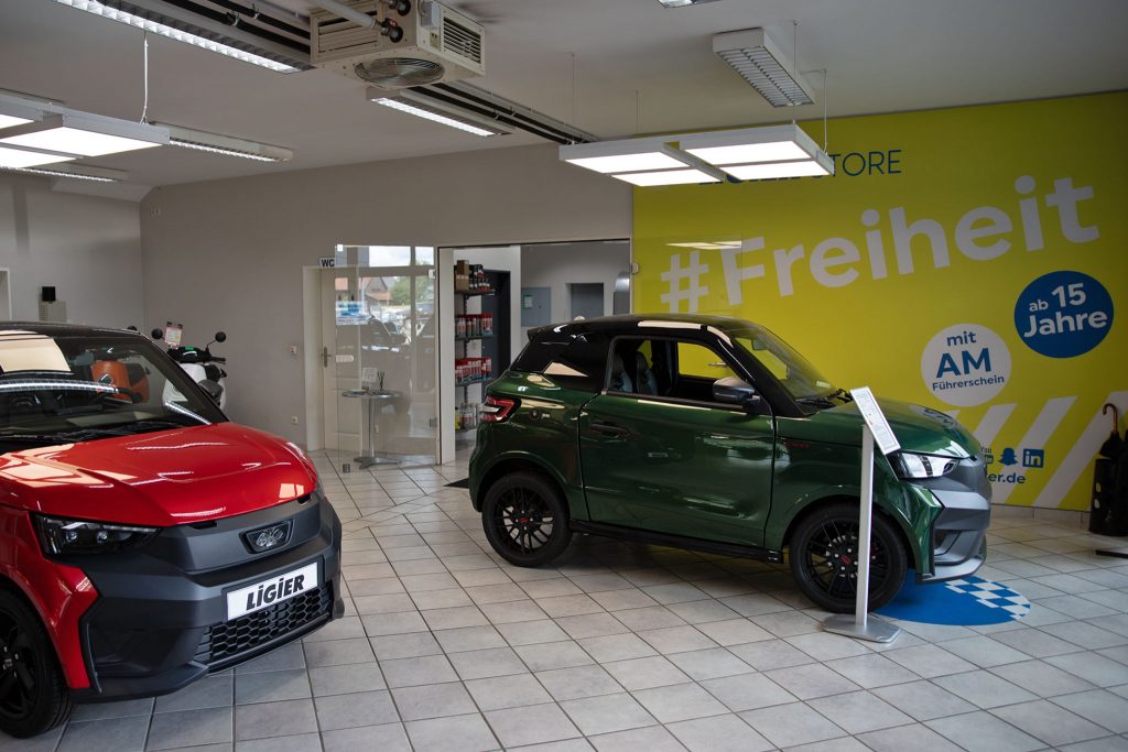 Aixam, Microcar und Ligier-Store Cham - alles zum Auto fahren ab 15 Jahren
